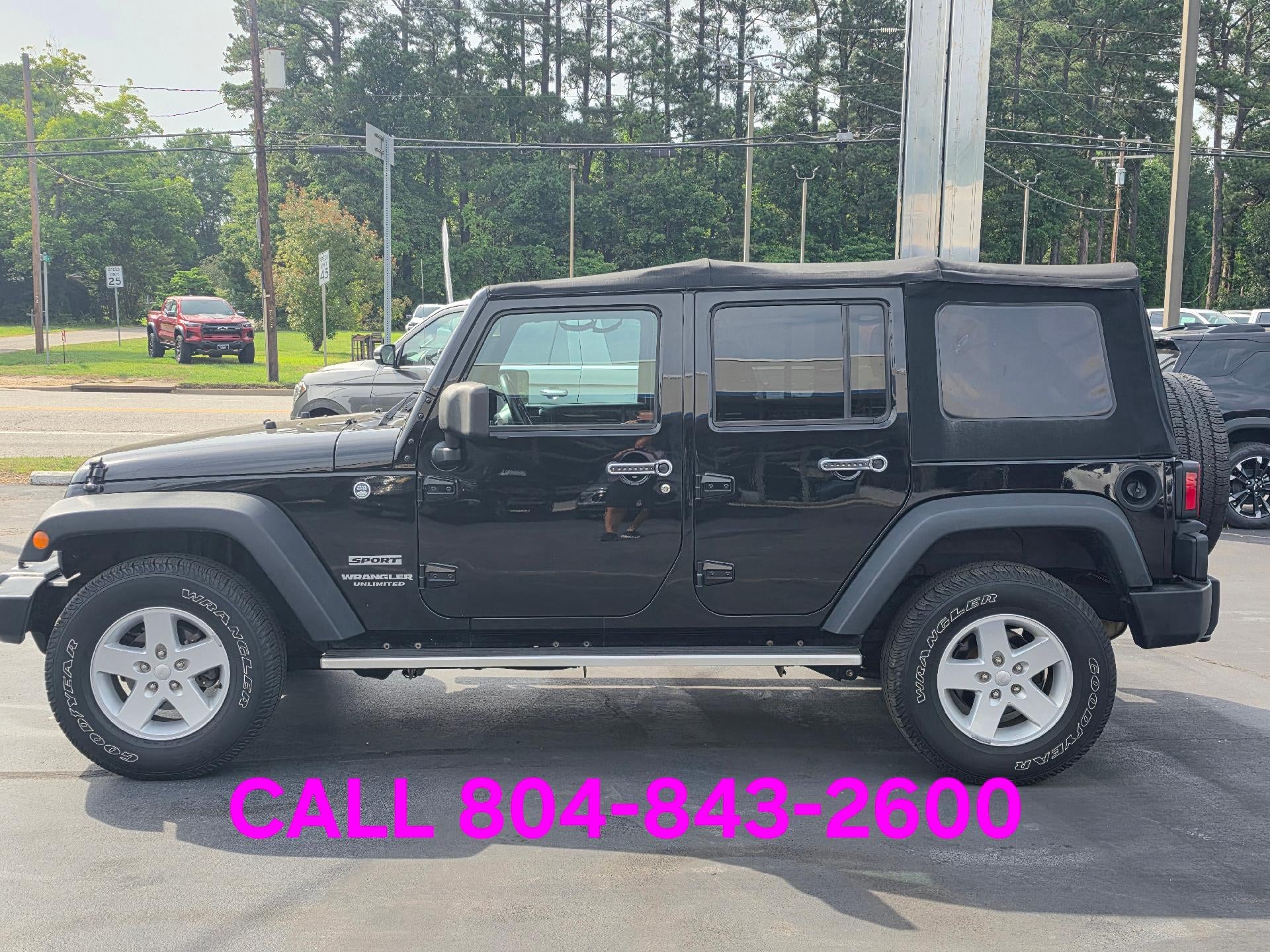 2017 Jeep Wrangler Unlimited Sport