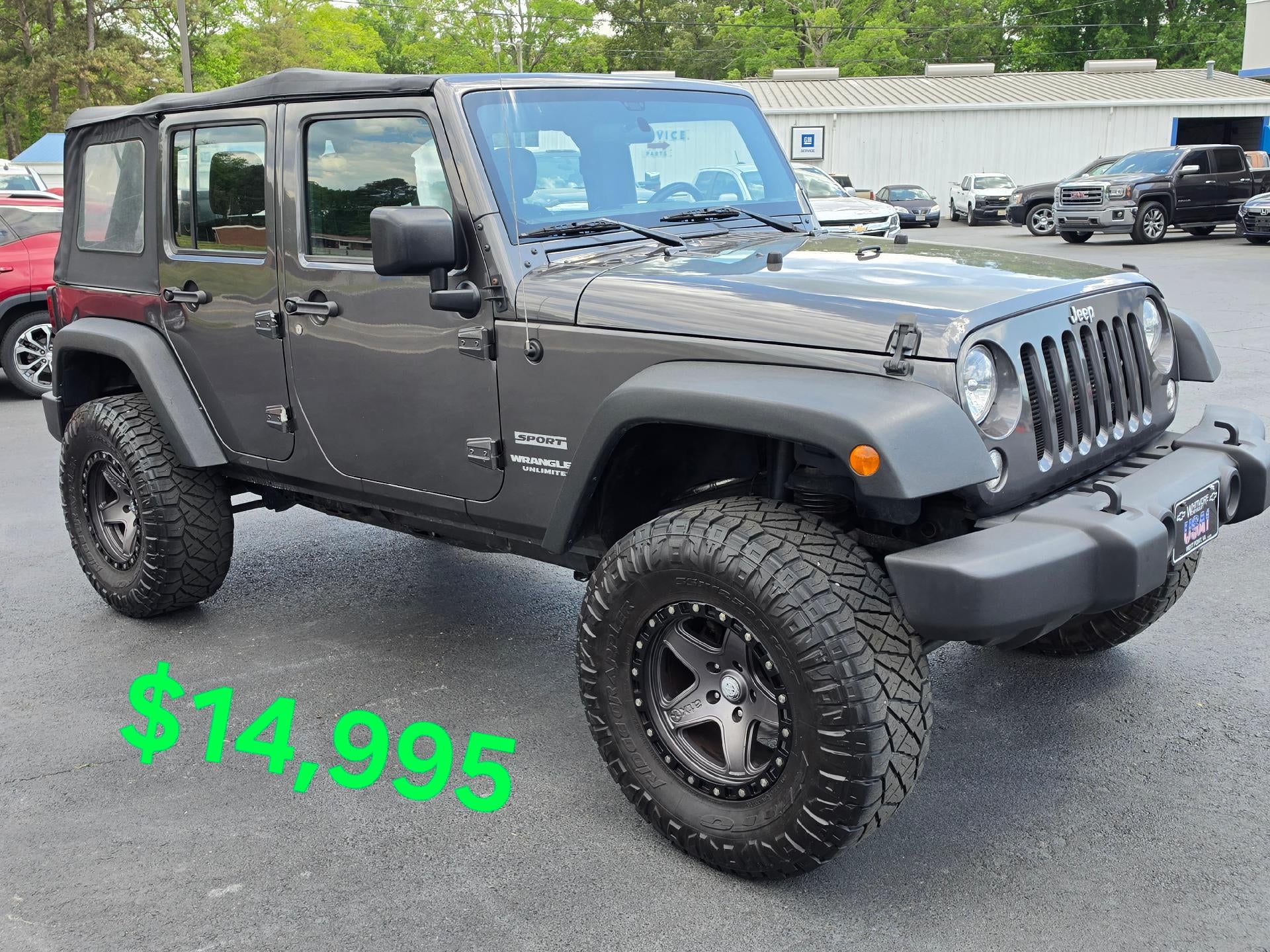 2016 Jeep Wrangler Unlimited Sport