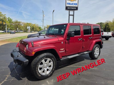 2012 Jeep Wrangler Unlimited Sahara