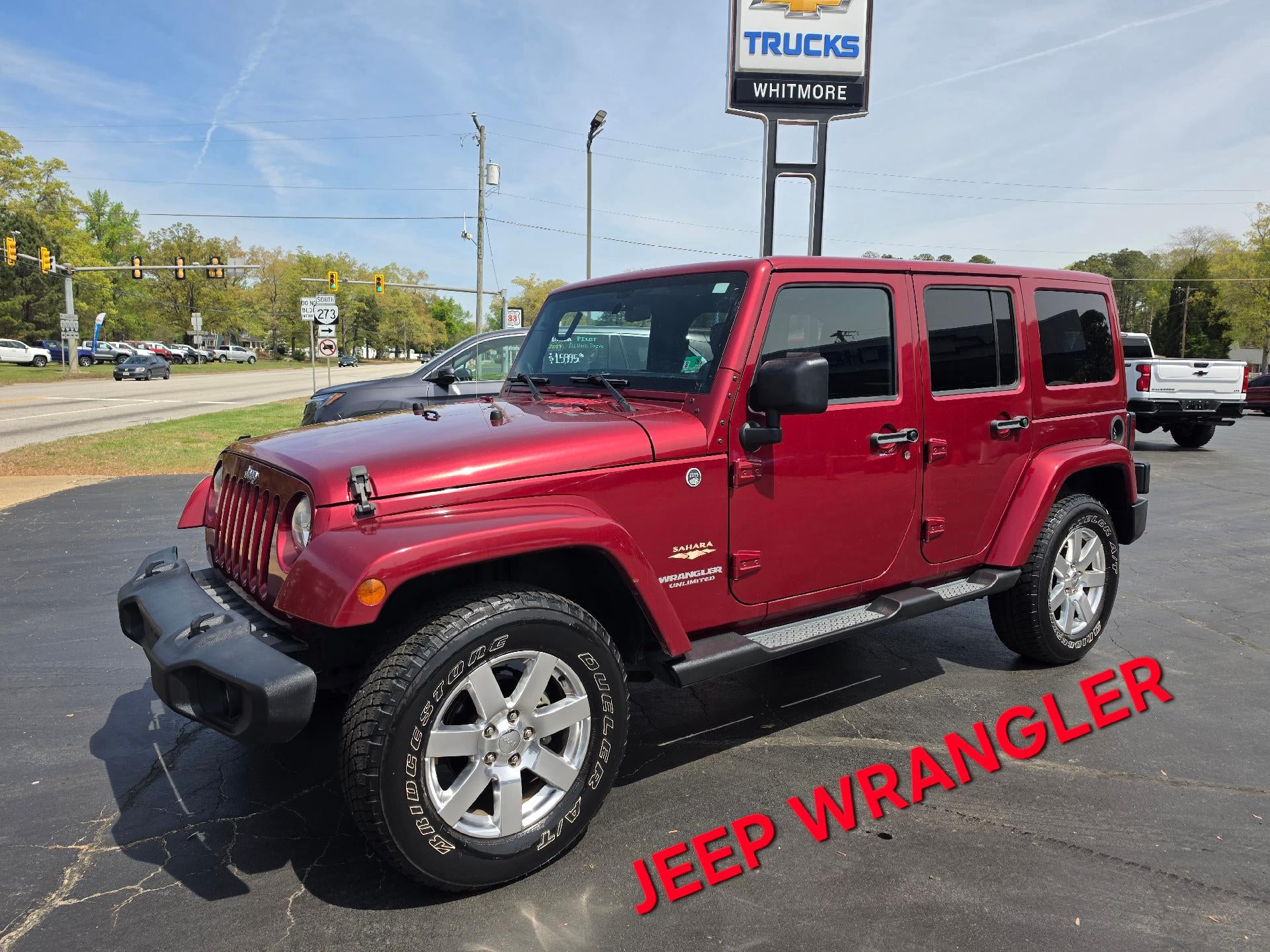 2012 Jeep Wrangler Unlimited Sahara