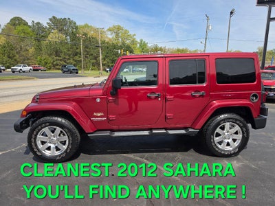 2012 Jeep Wrangler Unlimited Sahara