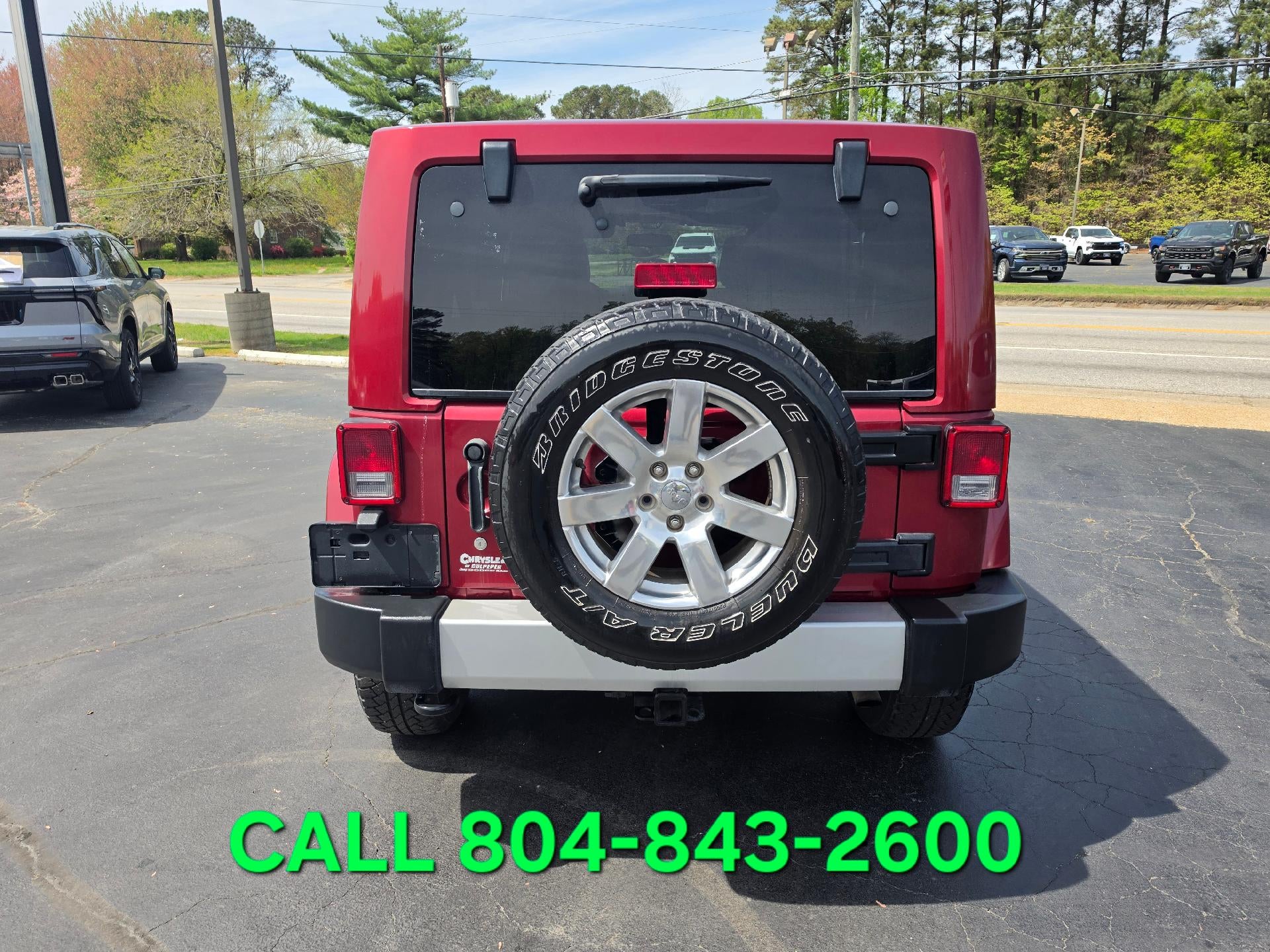2012 Jeep Wrangler Unlimited Sahara