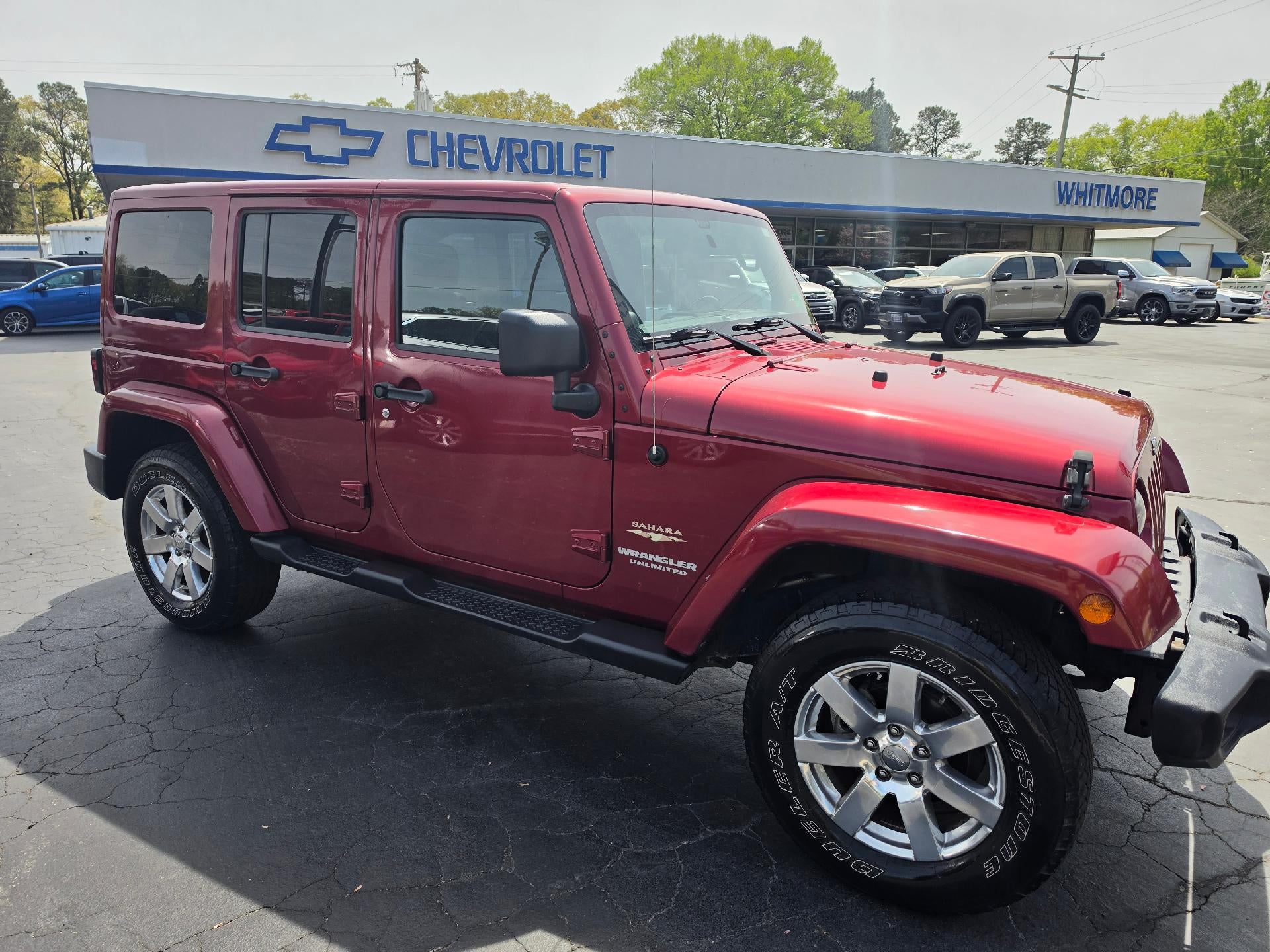 2012 Jeep Wrangler Unlimited Sahara