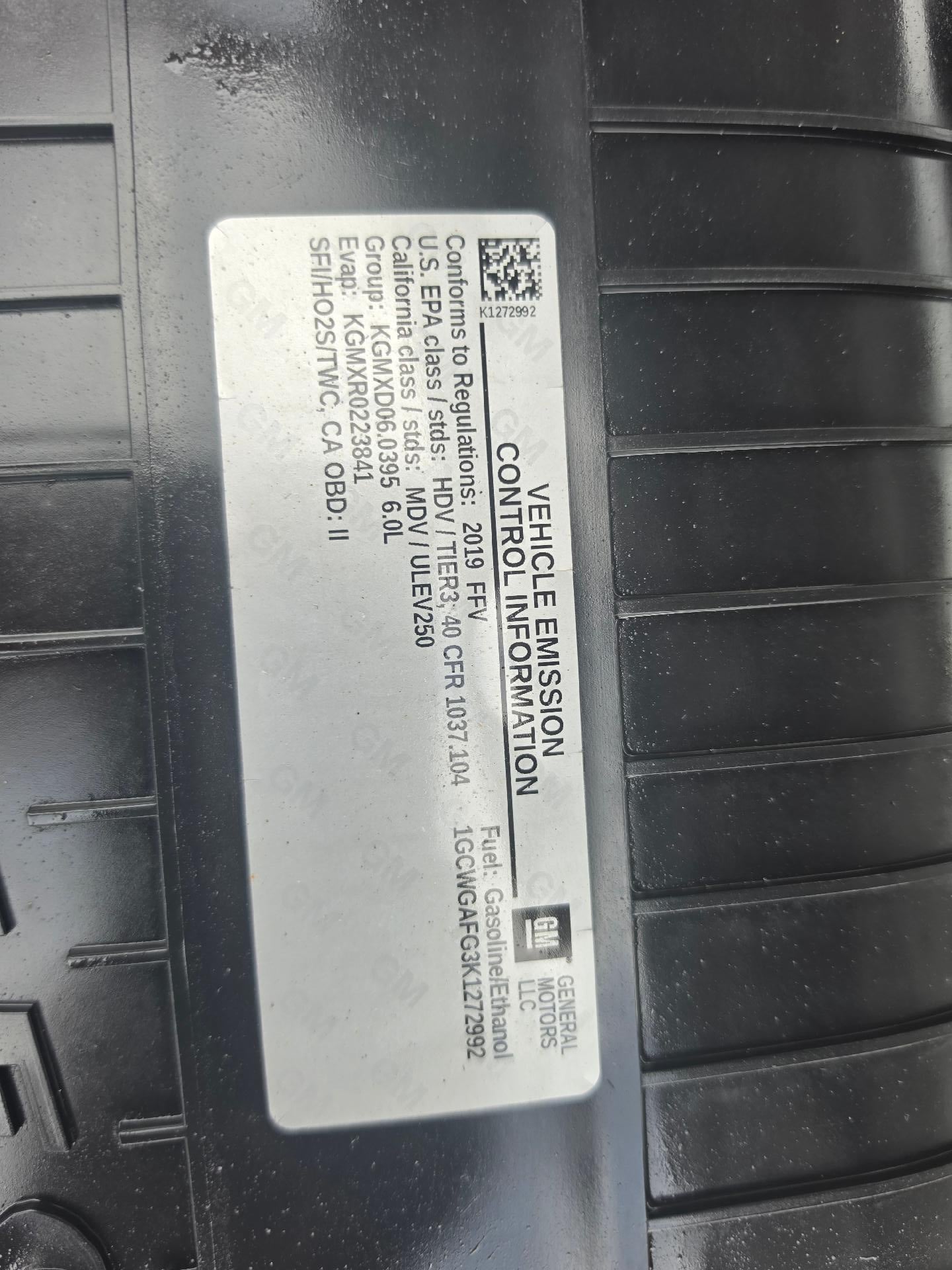 2019 Chevrolet Express Cargo 2500 Base