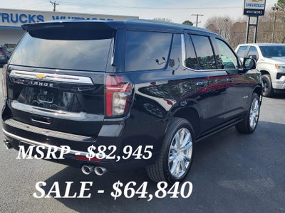 2023 Chevrolet Tahoe High Country