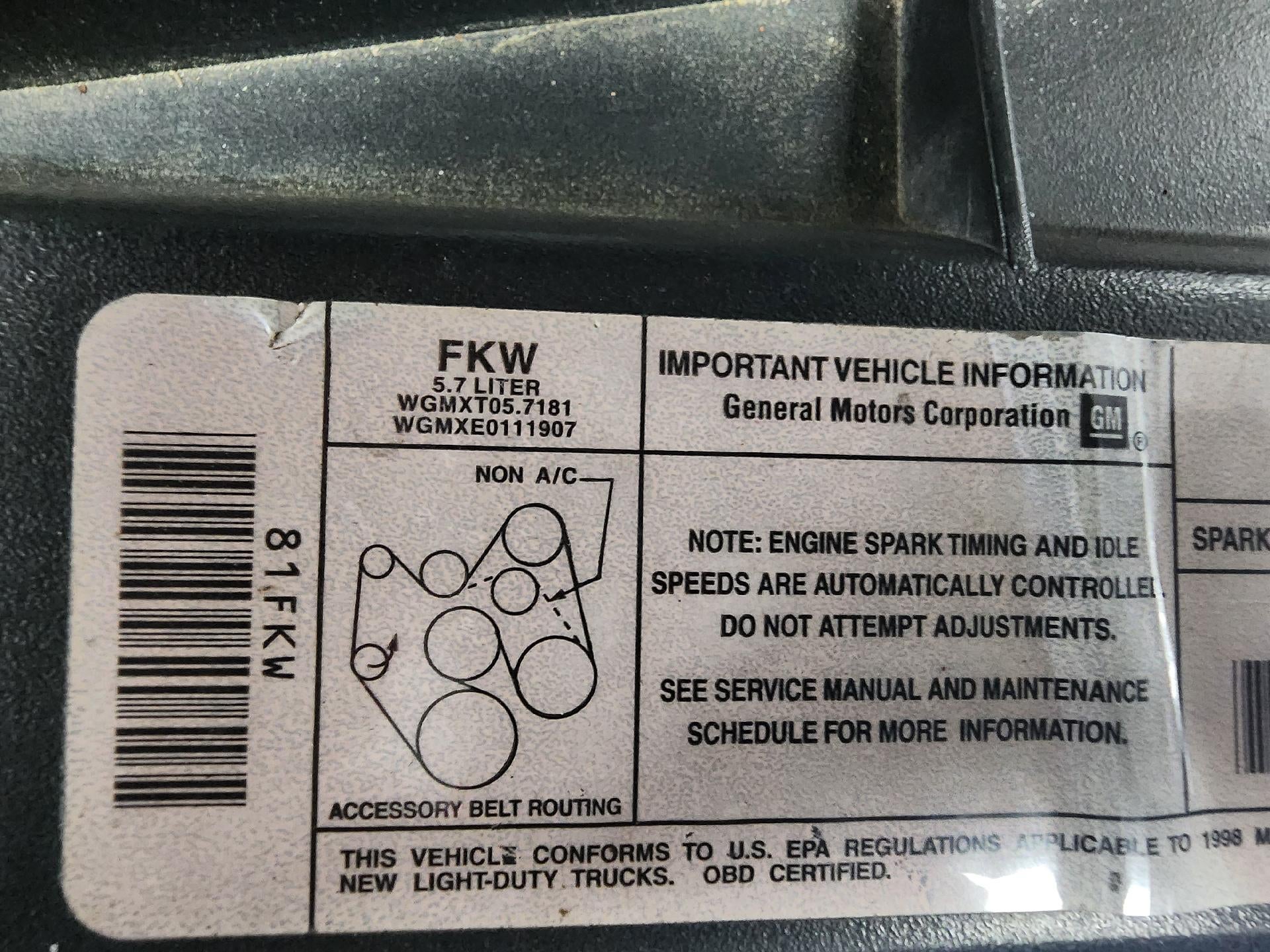 1998 GMC Sierra 1500 Base