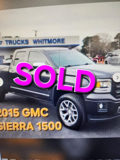 2015 GMC Sierra 1500 SLT